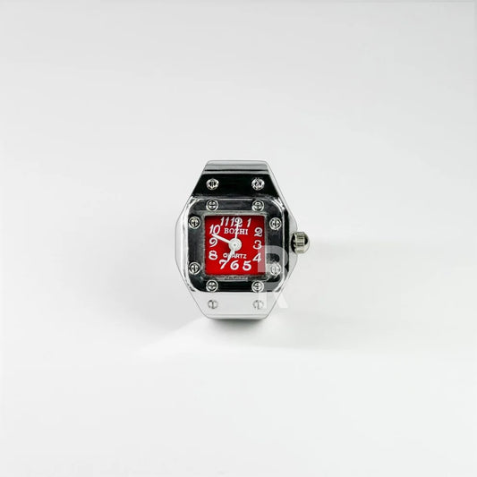 SANTOS RING | SILVER RED