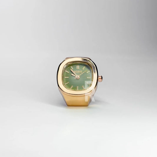 NAUTILUS RING | ROSE GREEN