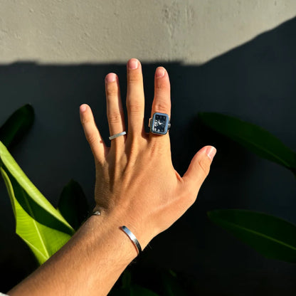 VINTAGE RING | SILVER BLACK