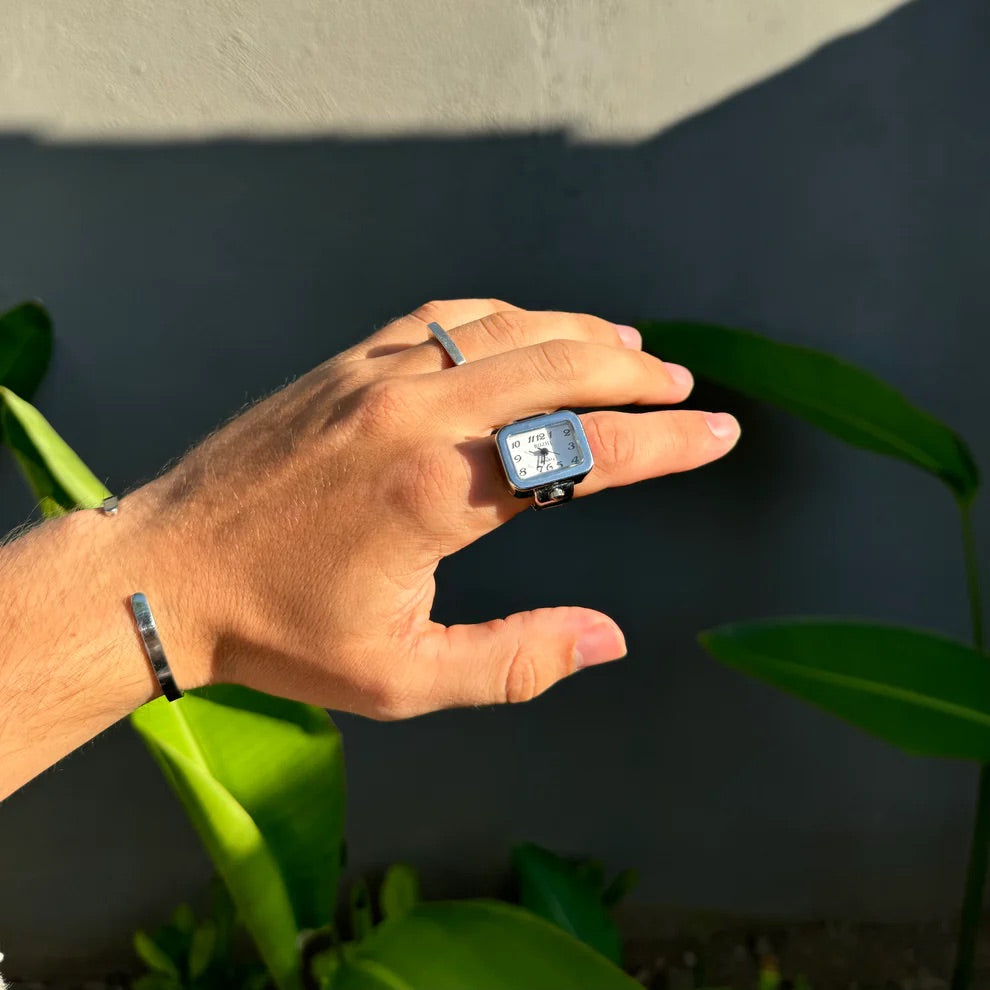 VINTAGE RING | SILVER WHITE