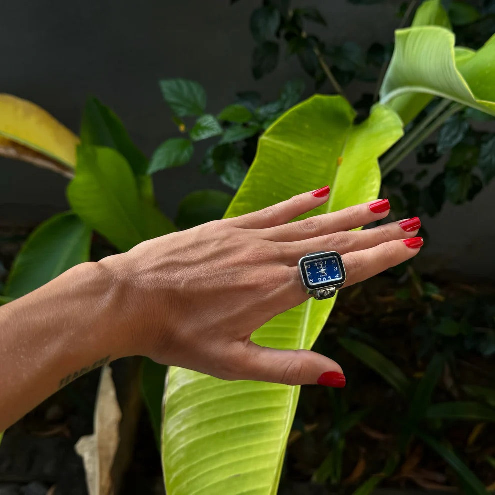 VINTAGE RING | SILVER BLUE