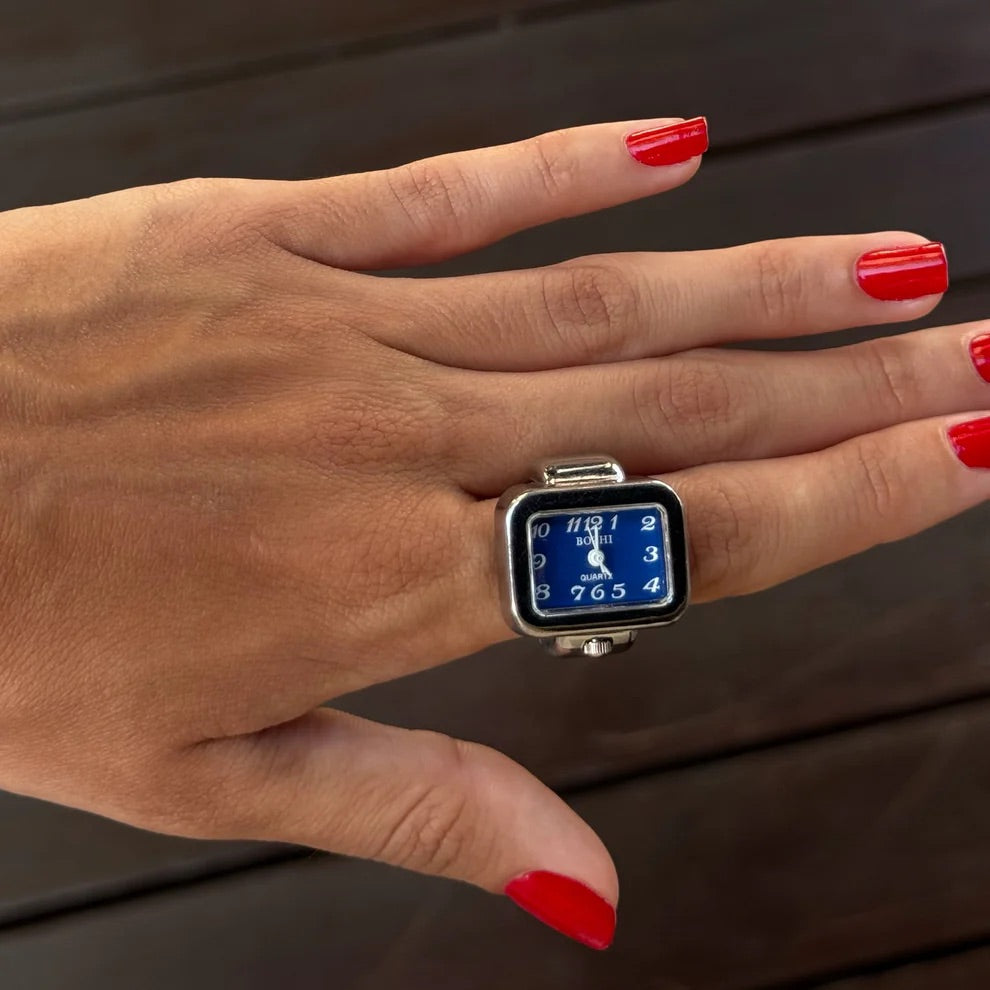 VINTAGE RING | SILVER BLUE
