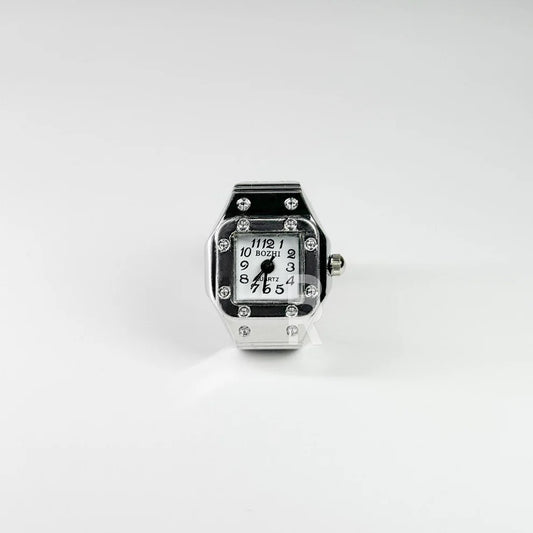 SANTOS RING | SILVER WHITE
