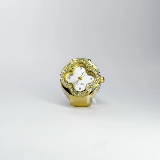 CLEEF RING | GOLD WHITE