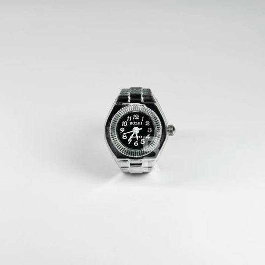MILANO RING | SILVER BLACK