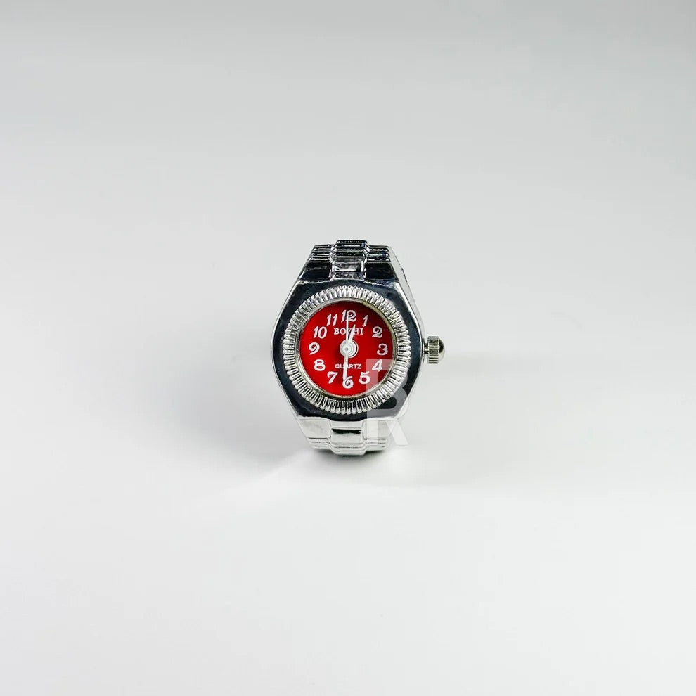 MILANO RING | SILVER RED