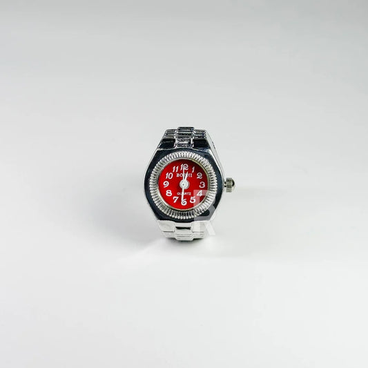 MILANO RING | SILVER RED
