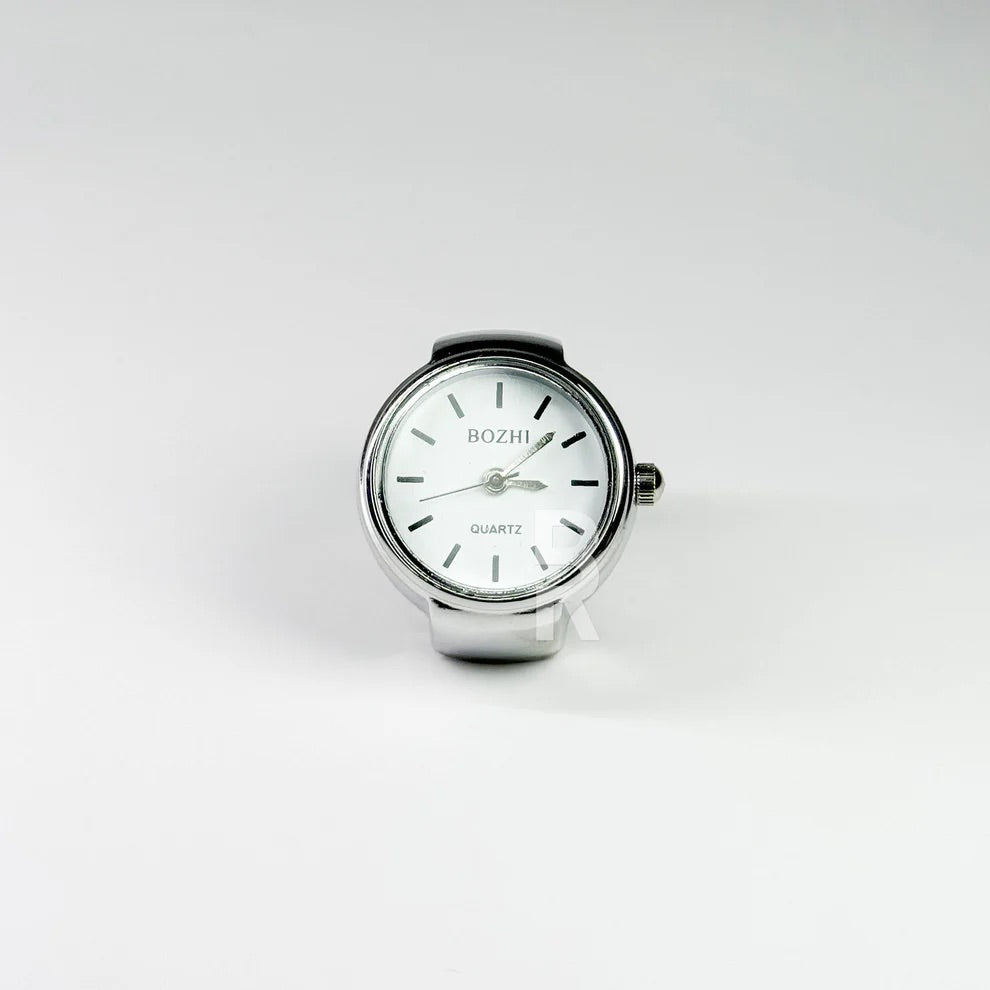 ONYX RING | SILVER