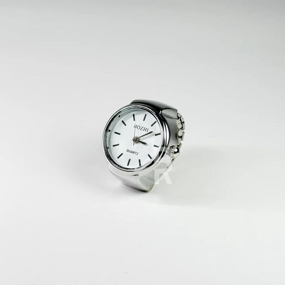 ONYX RING | SILVER