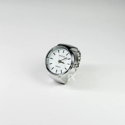 ONYX RING | SILVER