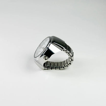 ONYX RING | SILVER