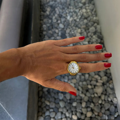ONYX RING | GOLD