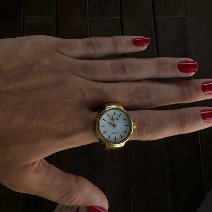 ONYX RING | GOLD