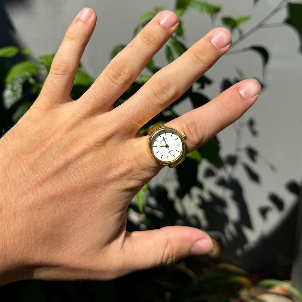 ONYX RING | GOLD