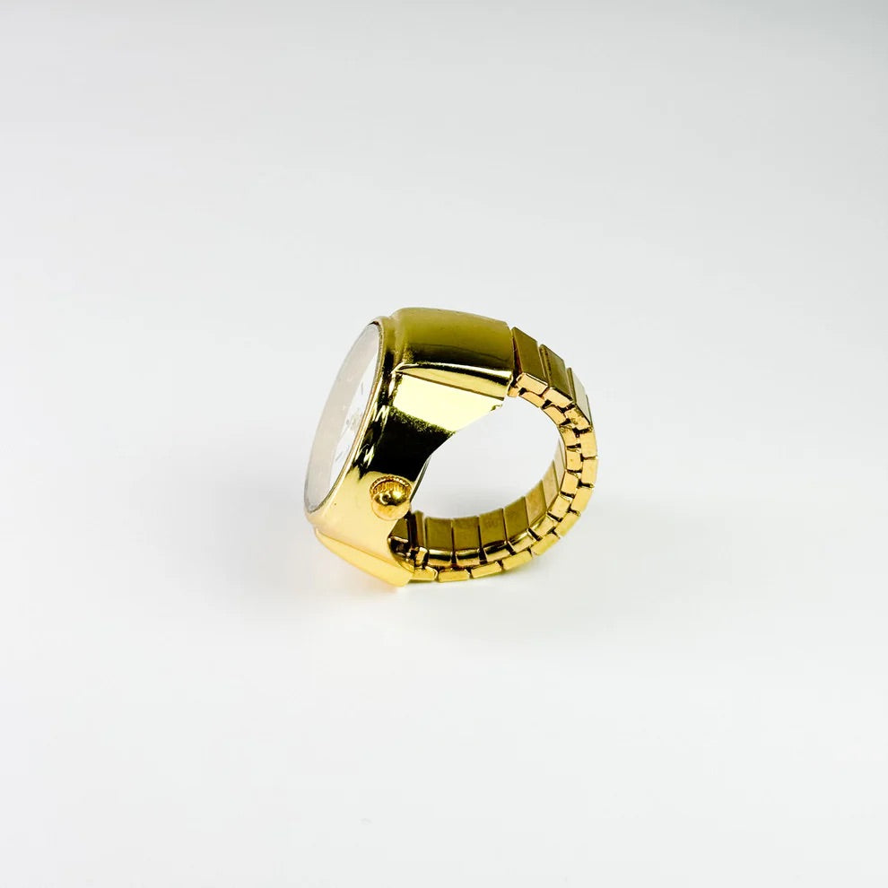 ONYX RING | GOLD