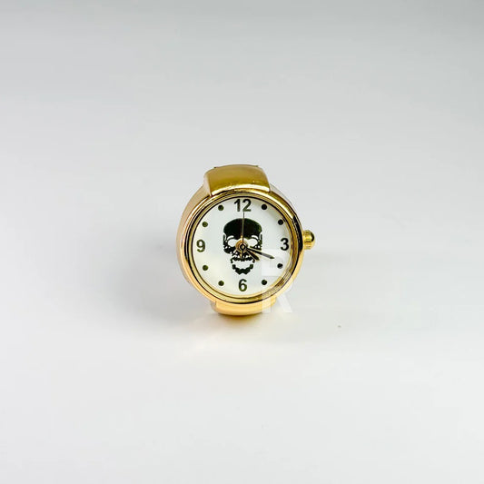 SKULL RING | GOLD