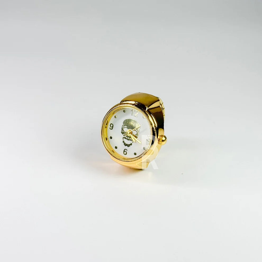 SKULL RING | GOLD