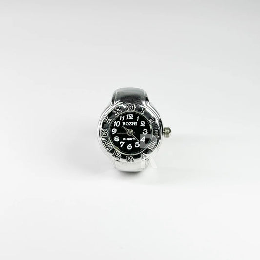 ROMA RING | SILVER BLACK