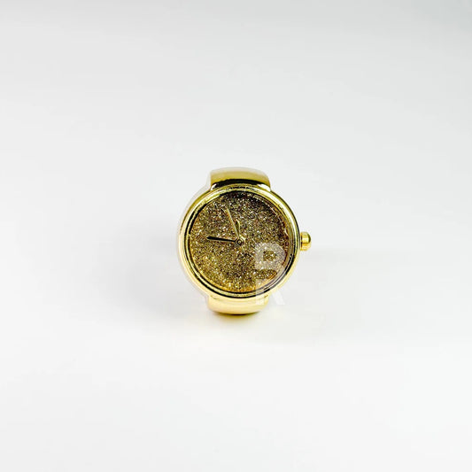 GLITTER RING | GOLD