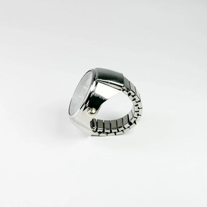 GLITTER RING | SILVER